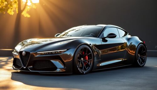 entdecken sie das ampia gta numero uno, das legendäre alfa romeo gt bertone coupé, jetzt als ultraleichten carbon-restomod – eine perfekte kombination aus klassischem design und moderner technik.