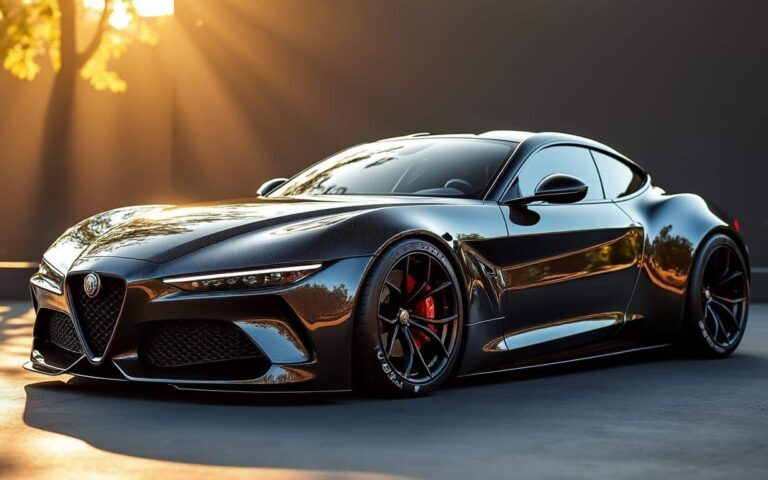 entdecken sie das ampia gta numero uno, das legendäre alfa romeo gt bertone coupé, jetzt als ultraleichten carbon-restomod – eine perfekte kombination aus klassischem design und moderner technik.