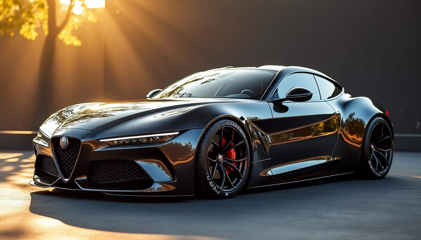 entdecken sie das ampia gta numero uno, das legendäre alfa romeo gt bertone coupé, jetzt als ultraleichten carbon-restomod – eine perfekte kombination aus klassischem design und moderner technik.