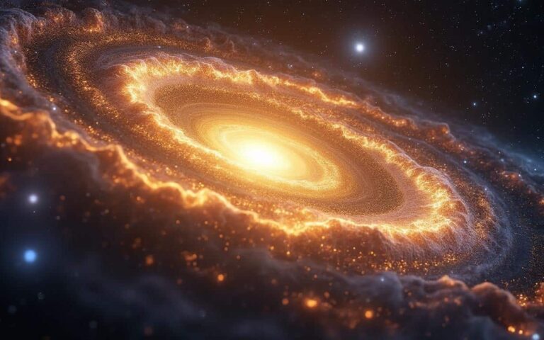 entdecken sie, wie eine mysteriöse strahlung aus dem zentrum unserer galaxie möglicherweise das geheimnis der dunklen materie lüftet.