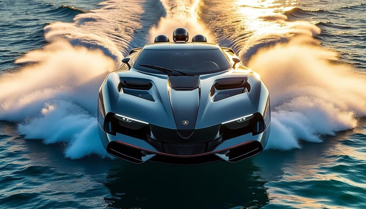 lamborghini präsentiert sein erstes boot mit drei 16-zylinder-motoren und insgesamt 7600 ps – pure kraft und beeindruckende leistung auf dem wasser für ein unvergleichliches erlebnis.