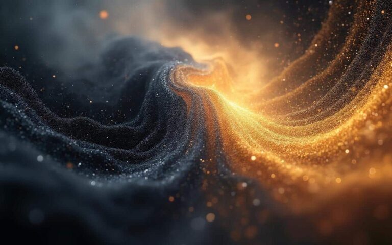 entdecken sie, wie dunkle materie beim fallen unerwartet ähnlich wie normale materie reagiert. ein spannender einblick in die geheimnisse des universums.